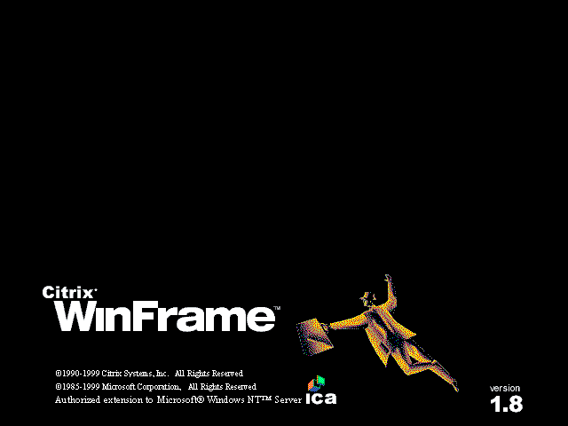 Citrix WinFrame 1.8 - Splash